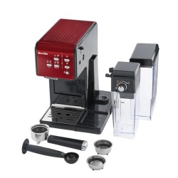Ekspress do kawy kolbowy Breville Prima Latte II Czerwony VCF109X