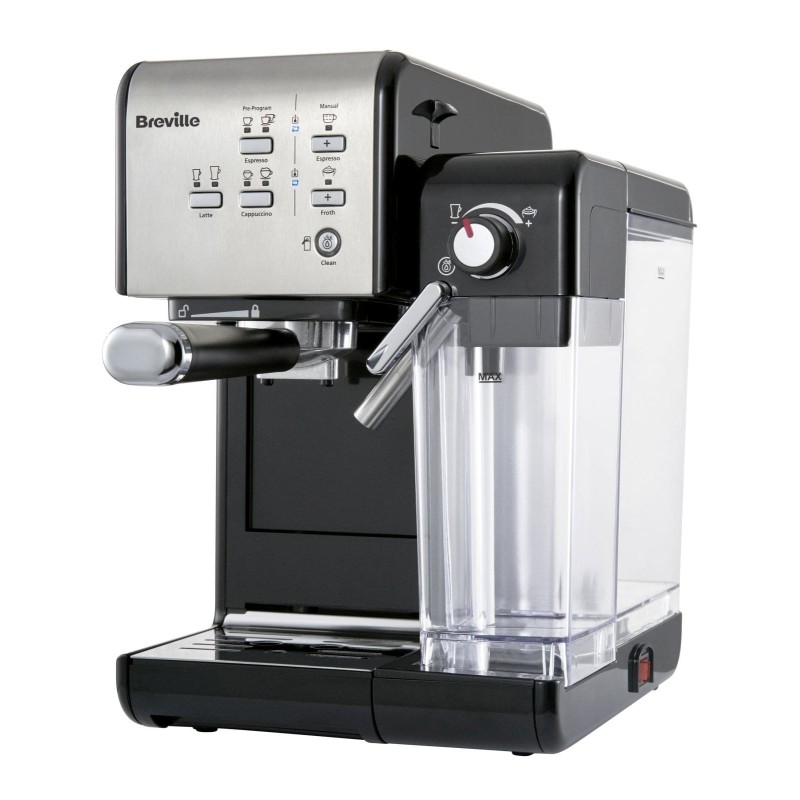 Ekspress do kawy kolbowy Breville Prima Latte II Srebrny VCF108X