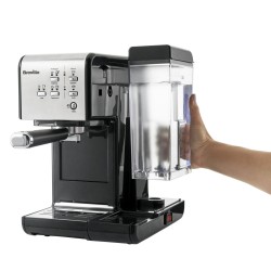 Ekspress do kawy kolbowy Breville Prima Latte II Srebrny VCF108X