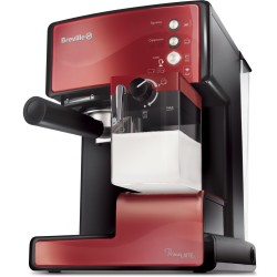 Ekspres do kawy kolbowy Breville Prima Latte czerwony