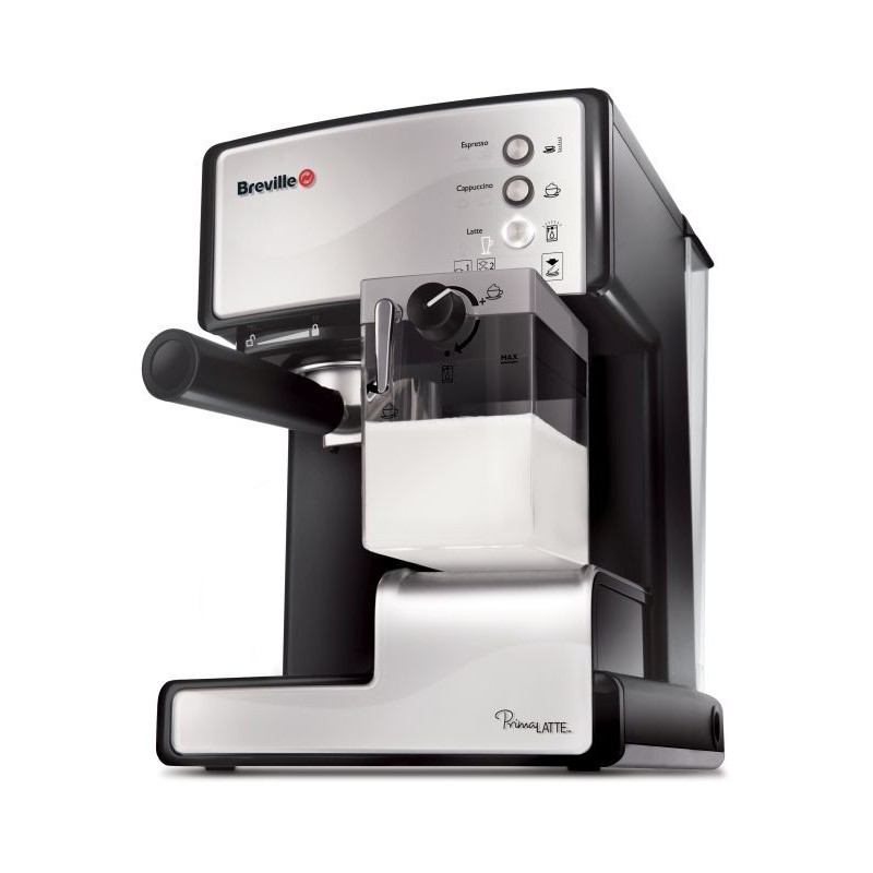 Ekspres do kawy kolbowy Breville Prima Latte Srebrny