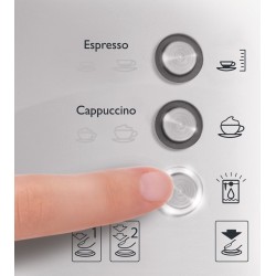 Ekspres do kawy kolbowy Breville Prima Latte Srebrny
